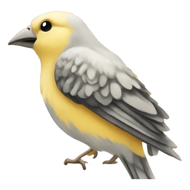 golden cage for birds sticker
