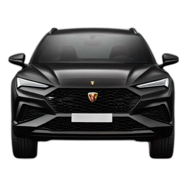 cupra formentor 2023  black sticker