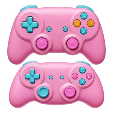 i need gamer pink pack literally for girls soft png 3d illustrations sticker