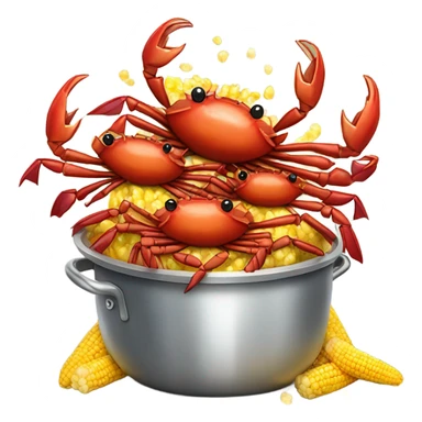 Crab boil sticker