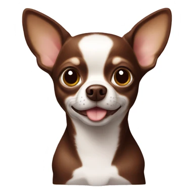 Chihuahua chocolate  sticker