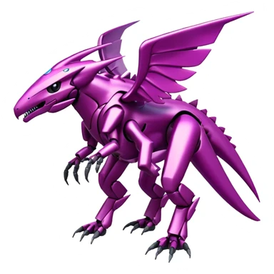 Futuristic Cool Edgy Shiny Ethereal Legendary Digimon-Genesect-Palkia-hybrid full body sticker