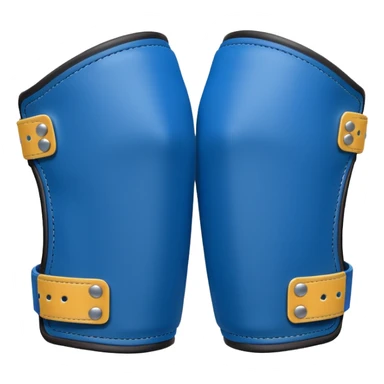 elbow guard blue sticker