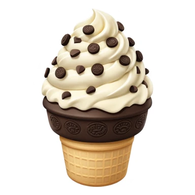 oreo ice cream sticker