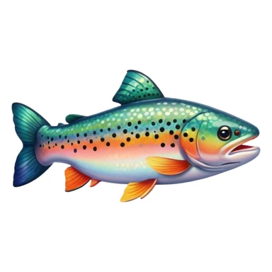 trout sticker
