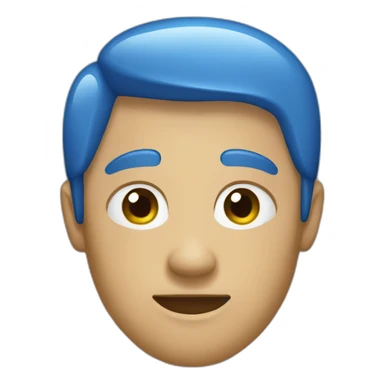 blue icon favicon sticker