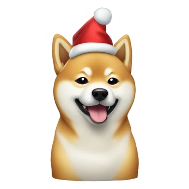 Shiba Inu christmas  sticker