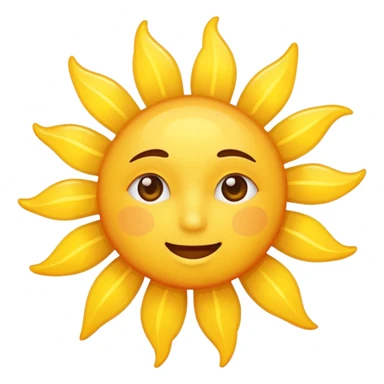 Attitude sun sticker