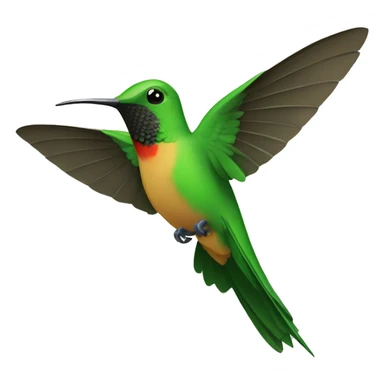 colibri sticker