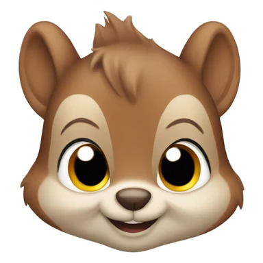 Cute squirrel  sticker