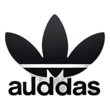 Adidas logo sticker