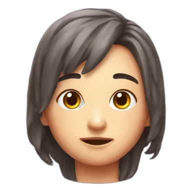 cute famingo sticker