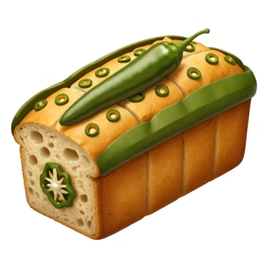 Jalapeno bread sticker