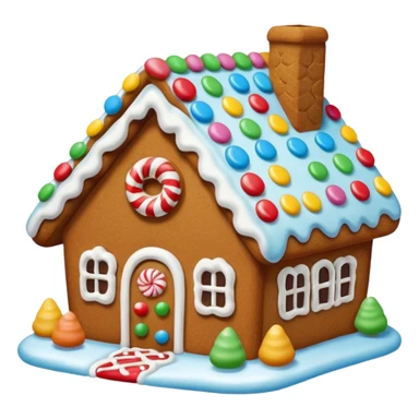 gingerbread house sticker