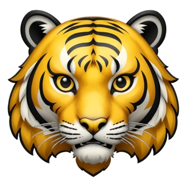 Iowa Hawkeye tiger hawk sticker