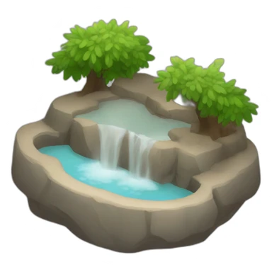 hot-spring sticker