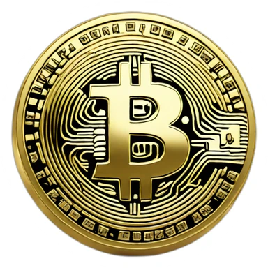 bitcoin coin sticker
