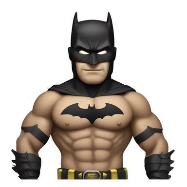 batman bodybuilde sticker