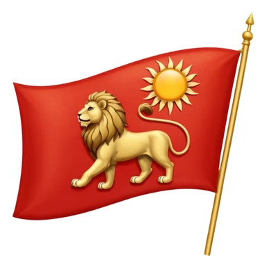 Shir o Khorsid flag sticker