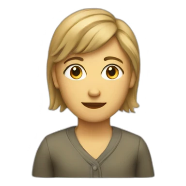 Homme dans une femme sticker