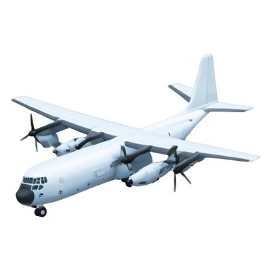 C-130 plane sticker