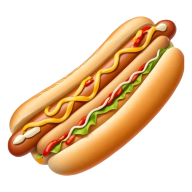 Hot dog with chili  sticker