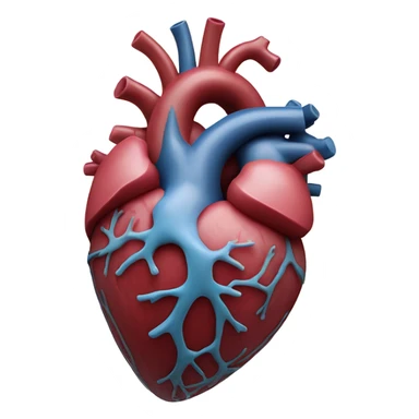 Beating heart sticker