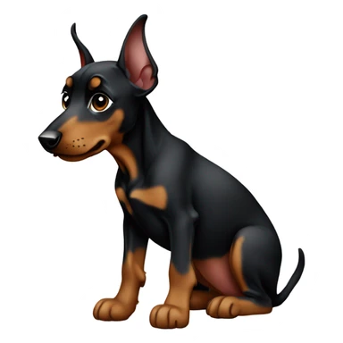 Puppy Doberman  sticker
