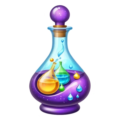 Fancy Potion bottle  sticker