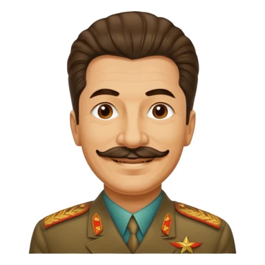 emoji de stalin sticker