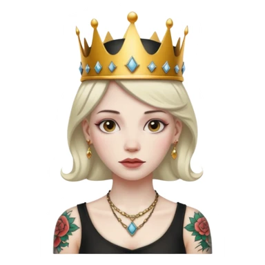 Tattooed princesses sticker
