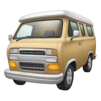 Sleeping in a van sticker