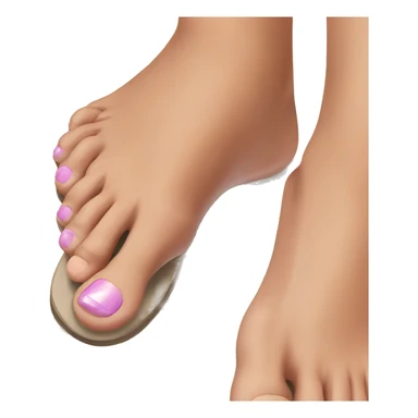 Pedicure sticker