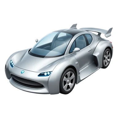 Coche volador sticker