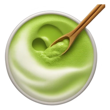matcha late on coconut milk from Starbucks  sticker