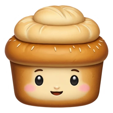 Slice of bun sticker