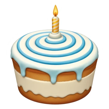 frosting cake sticker