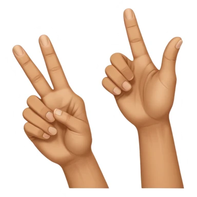 Hold up your hands. With your left hand, make a ‘6’ by curling your index finger like a hook while sticking your thumb out. With your right hand, make a ‘7’ by pointing your index finger straight and your thumb sideways like an L-shape. Put both hands next to each other — that’s the 67 meme sticker