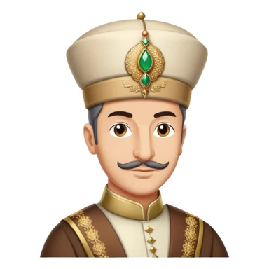 ottoman sultan Hat sticker