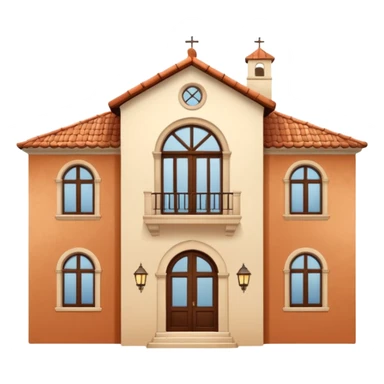 Mediterranean house sticker