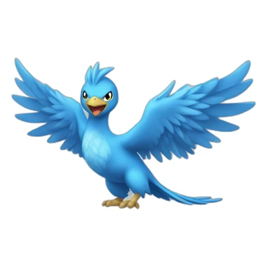 crazy funny stupid Articuno pokemon baby's stupid sticker