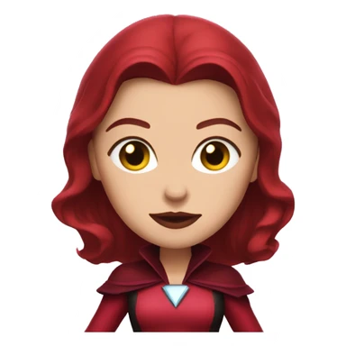 The scarlet witch sticker