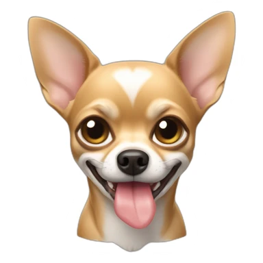 Chihuahua qui mange un gant  sticker