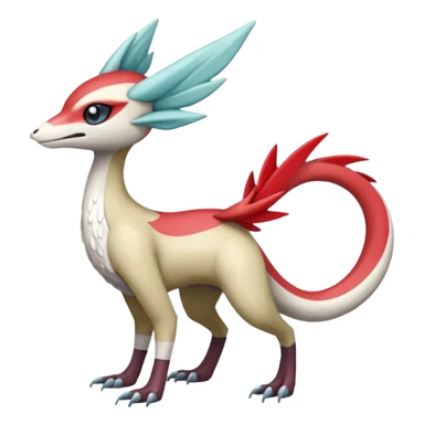 Meloetta-Sergal-Trico-Cresselia-Latias-Palkia-hybrid-fusion-Fakémon-creature, full body sticker