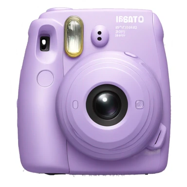 Light Purple Instax Mini Camera  sticker