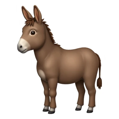 Donkey sticker