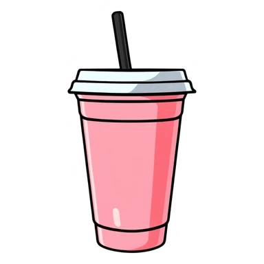 strawberry yogurt cup sticker