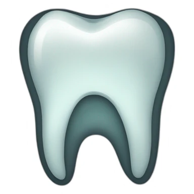 Tooth broken dark sticker