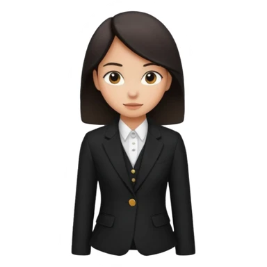 Solo un saco de sastreria para chica sticker