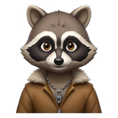 burglar raccoon portrait, head and shoulders only, key hanging on collar, stealthy look, nighttime thief vibe, 3D cartoon, mobile game icon style, clean background, no text, no watermark
 sticker